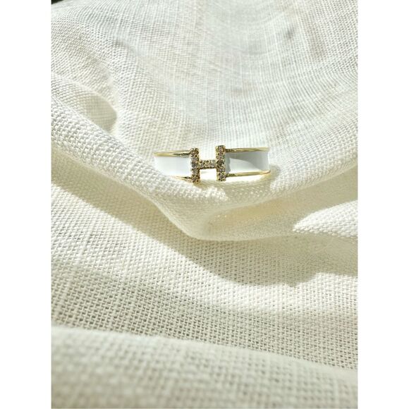 White H logo adjustable ring - Picture 1 of 2